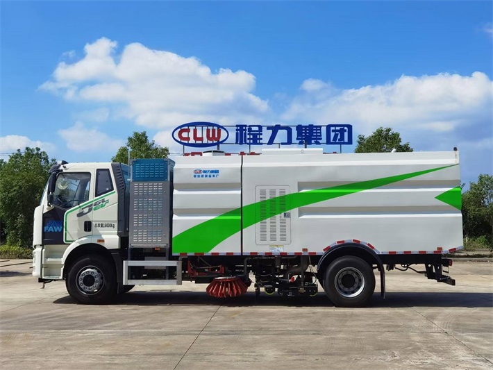 解放18吨电动洗扫车
